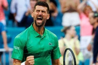 Novak Djokovic rolls into the Miami Open cicada. Sabalenka will be the final