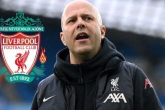 Liverpool manager Arne Slot