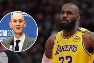 Adam Silver places emphasis on the feud between LeBron James and Stephen A. Smith.