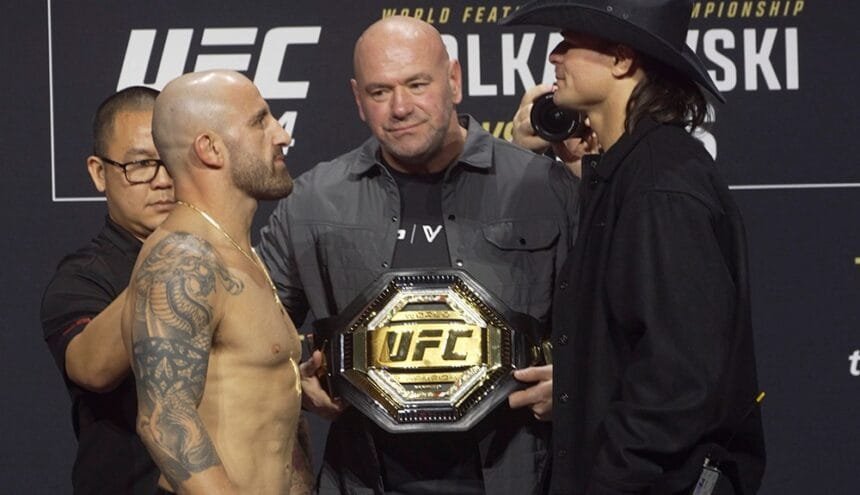 Alexander Volkanovsky, the only fighter who can push him in the 5th round