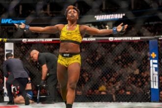 Alexia Thainara responds to submitting Molly McCann after retirement