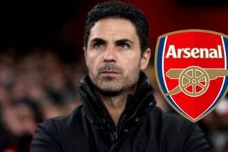 Arsenal manager Mikel Arteta