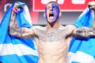 Chris Duncan Submits Jordan Vucenic with Slick Second-Round Guillotine Choke - UFC London Highlights