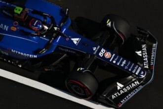 "Confused" sign looking for answers behind a performance swing