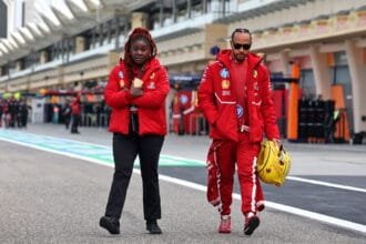 Ferrari's new Lewis Hamilton Alley identity has been revealed