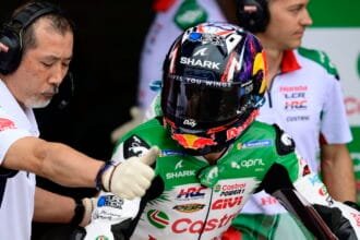 "I didn't get logic," but Honda star leaps for the shock podium