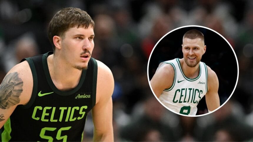 Kristaps Porzingis, who has changed for Baylor Shyerman ahead of the Boston Celtics breakout game, "I get it..."