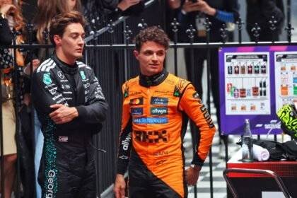 Rand Norris aims for George Russell's "mentality" in McLaren's pace debate