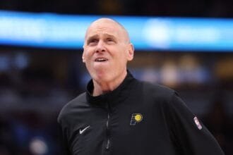 Rick Carlyle acknowledges LeBron James's epic game win tip, with a key error lifting the Lakers passing past the Pacer