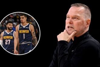 "The shooting game is too good"... Michael Malone praises the Denver Nuggets star who stepped up in victory vs. Bucks