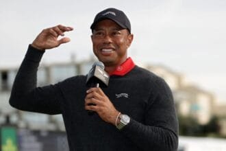 Tiger Woods confirms he's dating Trump's stepdaughter