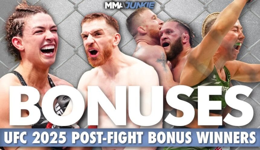 UFC Bonus Winners: 2025 Complete List