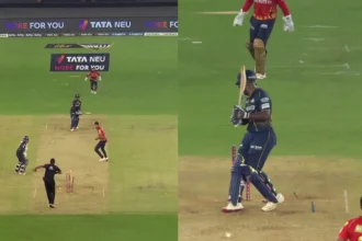 Watch Arshdeep Singh Produces Freak Dismissal To Send Back Rahul Tewatia Destroys Sherfane Rutherford S Stumps