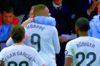 Accurate Kylian Mbappe shot scores Real Madrid 3 points against stubborn legane (video)