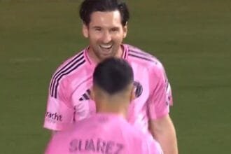 Lionel Messi does it again - Argentine superstar score within 2 minutes of returning from injury layoff (video)