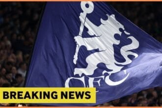 Chelsea FC flag plus yellow
