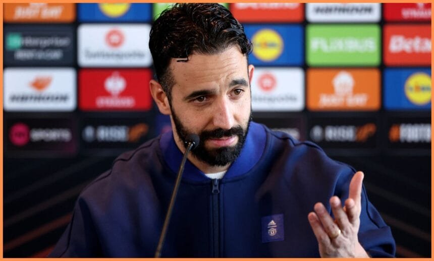 Man United manager Ruben Amorim