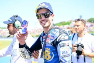 Alex Marquez launched the Jeres Motogpsprint "Blinds" after crashing on Friday