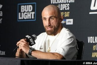 Alexander Volkanovski respects Ilia Topuria by freeing up the UFC title