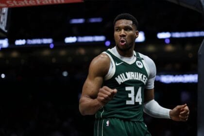 "Amazing"... giannis antetokounmpo says the Milwaukee Bucks may have found four new starters