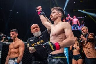 Andrej Kalašnik appears to approach the title shot in his victory at Oktagon 70