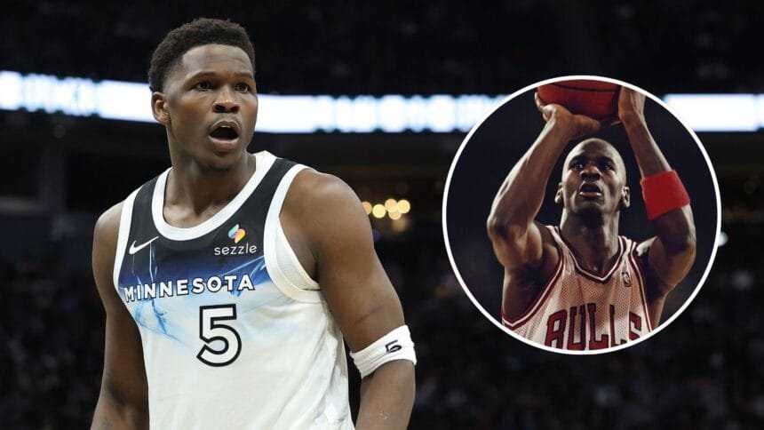 Anthony Edwards reveals the unique Michael Jordan strategy that led him to a historic 44-point performance against the Memphis Grizzles