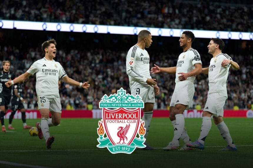 Arda Guler celebrates with his Real Madrid teammates