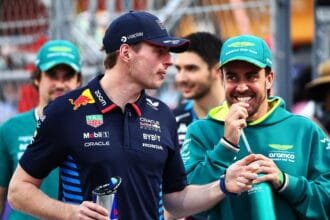 Aston Martin told him to "all out" for Saudi-backed Max Verstappen