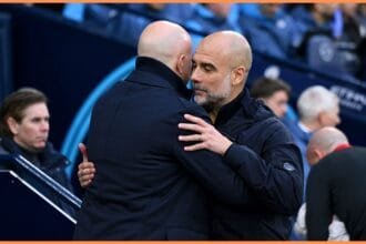 Arne Slot Pep Guardiola