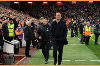 Liverpool manager Arne Slot