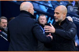 Arne Slot Pep Guardiola