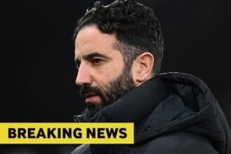 Man United manager Ruben Amorim