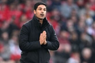 Arsenal manager Mikel Arteta