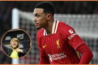 "Lizard" - Trent Alexander Arnold, tied up by Real Madrid, has been accused of lying by celebrity Liverpool fans