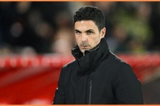 Arsenal manager Mikel Arteta