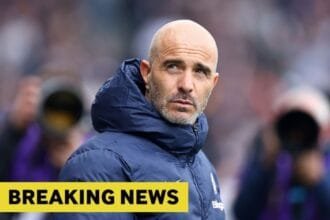 Chelsea manager Enzo Maresca