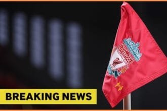 Liverpool breaking news flag