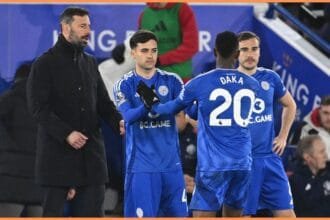 Leicester City players