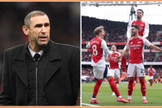 Martin Keown and William Saliba