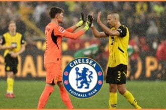 Gregor Kobel of Borussia Dortmund