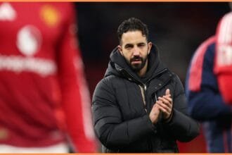 Man United manager Ruben Amorim