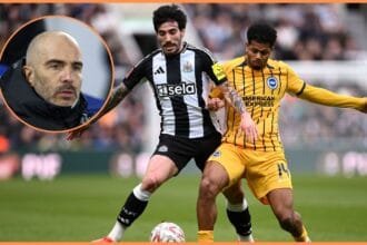 Georginio Rutter, Sandro Tonali, and Enzo Maresca