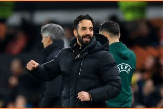 Man United manager Ruben Amorim