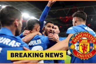 Vangelis Pavlidis celebrates scoring for Greece against England