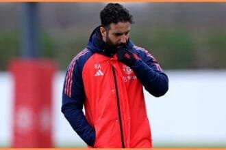 Man United manager Ruben Amorim