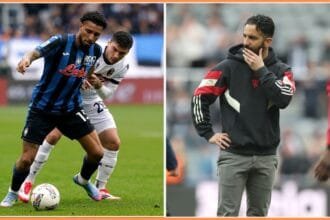 Ederson and Ruben Amorim