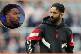 Daniel Sturridge and Ruben Amorim