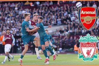 Dean Huijsen in action for Bournemouth against West Ham