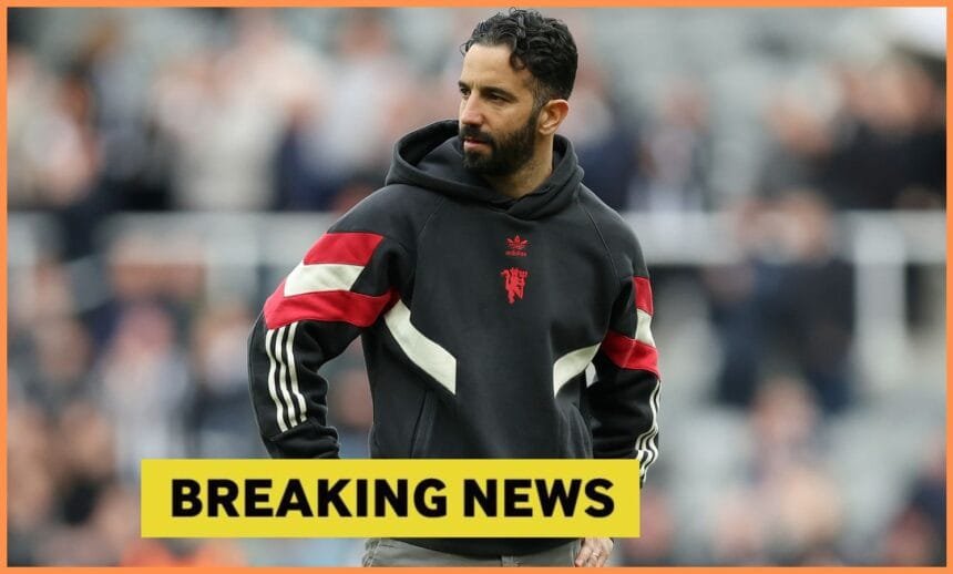 Man United manager Ruben Amorim