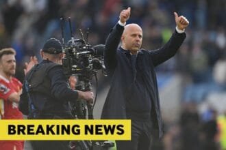 Liverpool manager Arne Slot